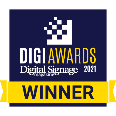 2021 DIGI Awards Winner Logo Xtreme High Bright Outdoor Displays