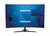 1x2 Freestanding Desktop Stand for 43" & 49" Samsung Super Ultra-Wide Curved Monitors - Peerless-AV