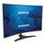 1x2 Freestanding Desktop Stand for 43" & 49" Samsung Super Ultra-Wide Curved Monitors - Peerless-AV