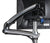 Cable Management Clamp-On Base Desktop Monitor Arm Mount