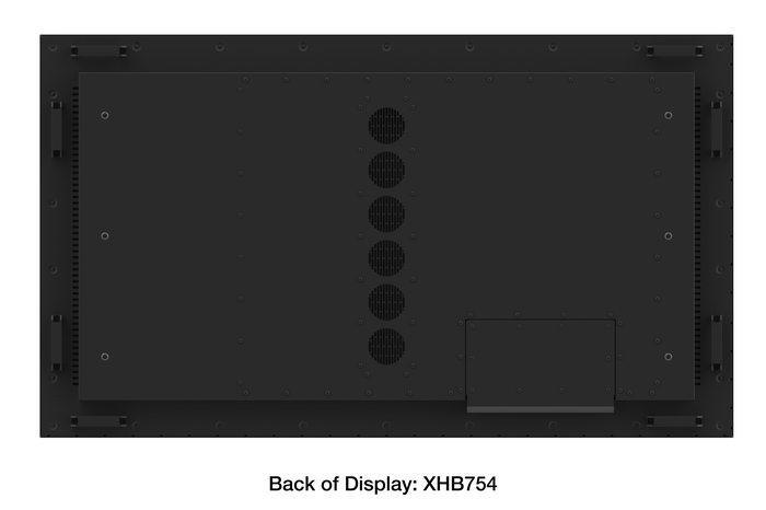 Back of Display Xtreme High Bright Outdoor Displays XHB754